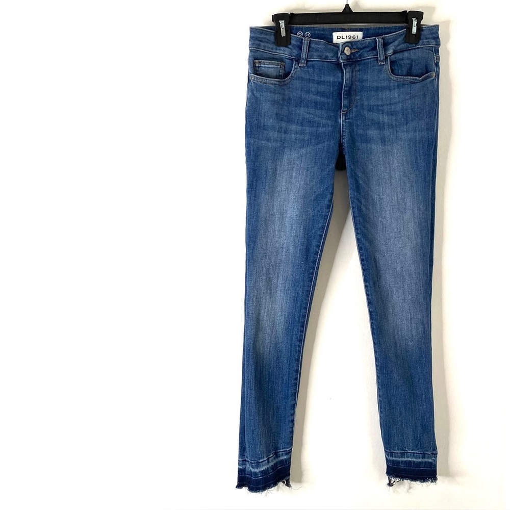 DL1961 Margaux Instasculpt Ankle Skinny Jeans Costa Mesa Wash Released Hem
